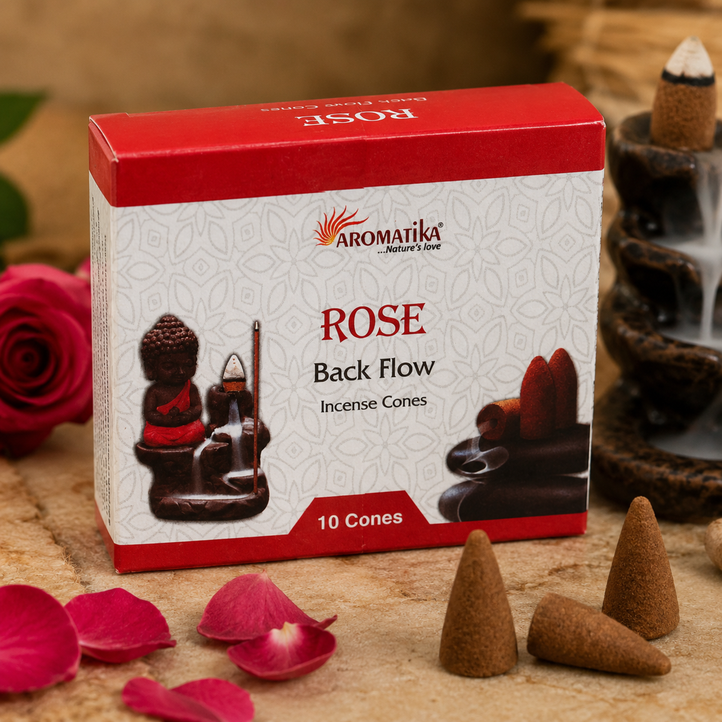 Kadzidełka Stożkowe Backflow Aromatika