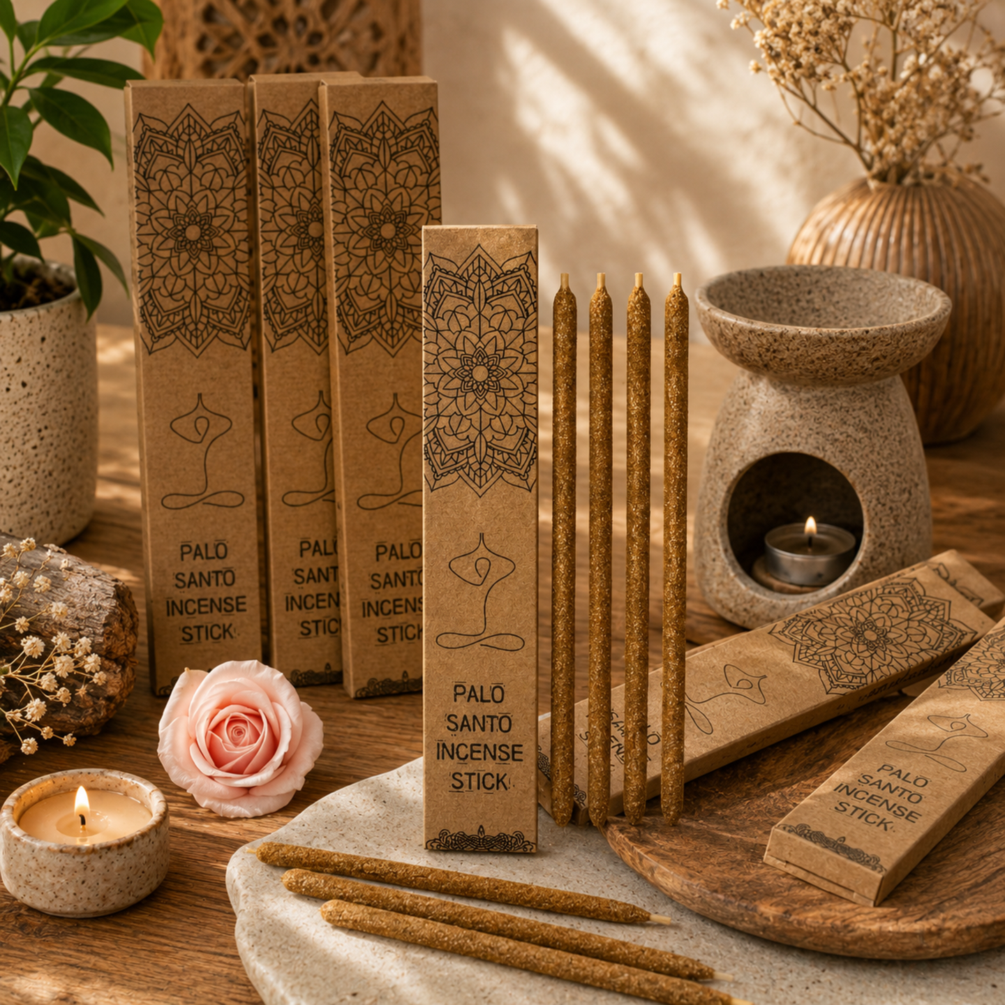 Duże Kadzidełka Patyczkowe Palo Santo