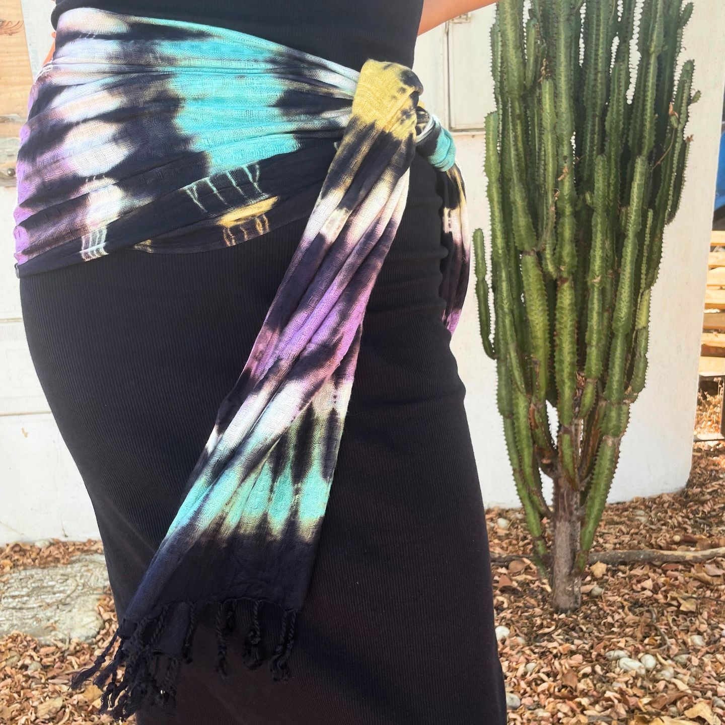 Szaliki Boho Java Art