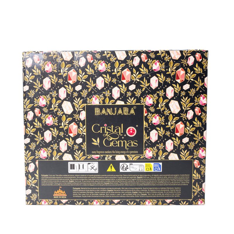 Banjara Cristal Gemas - Przezroczysty kwarc sosnowy