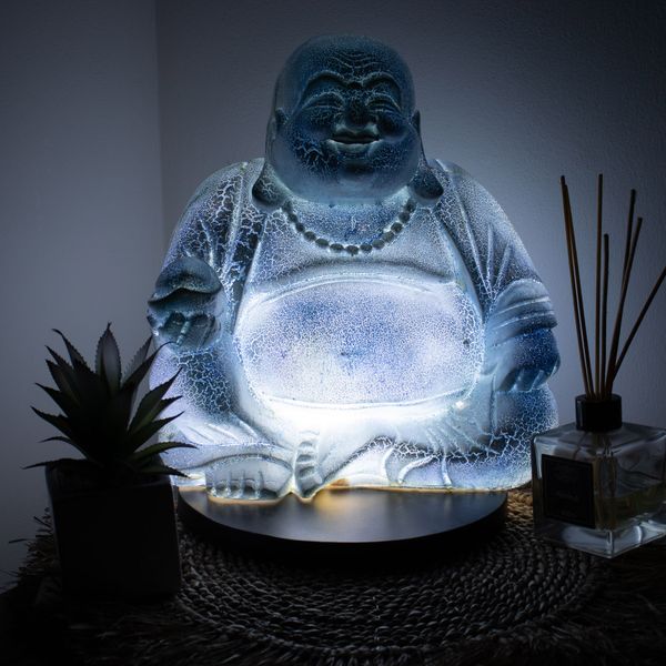 Lampy Budda z Efektem Spękania