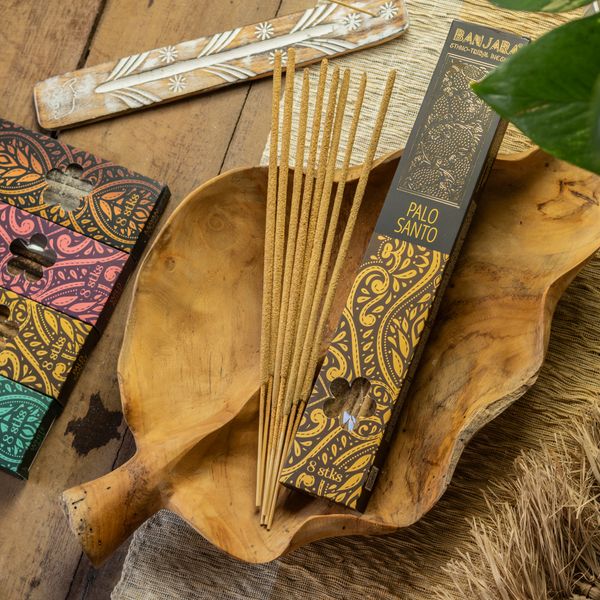 Ekstra Długie Kadzidełka Patyczkowe Banjara - Palo Santo