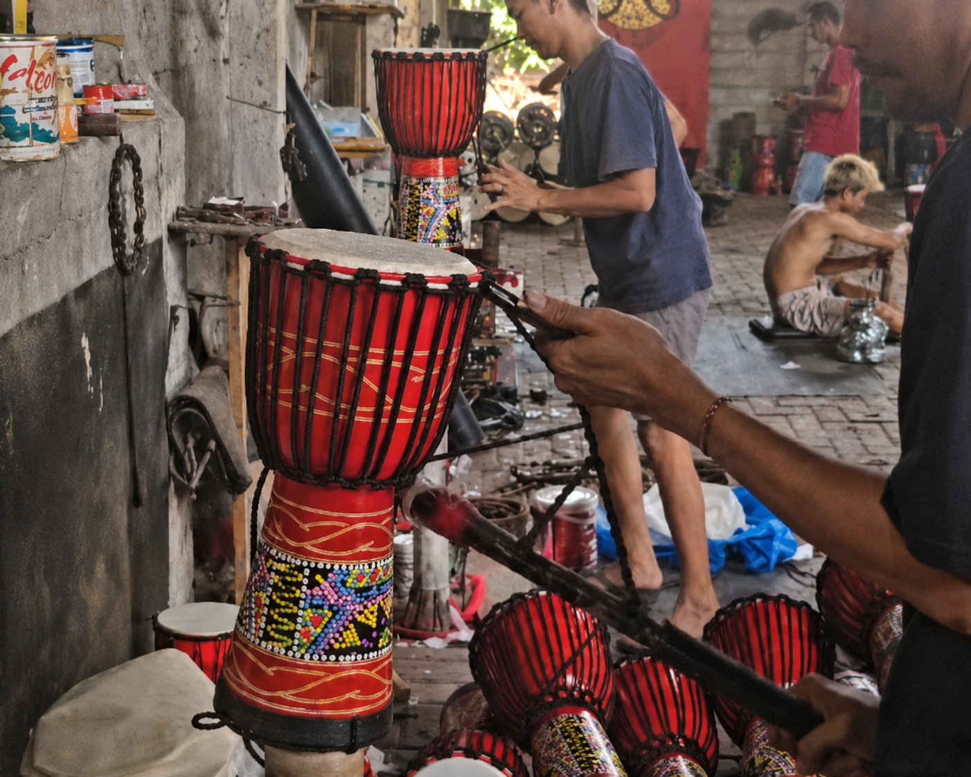 Bębny Djembe i Szamańskie