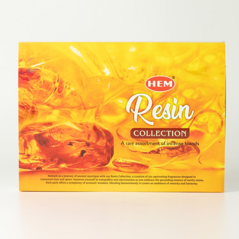 HEM Hexagonal Incense - Kolekcja żywic i łapacz popiołu (zestaw mieszany 6)