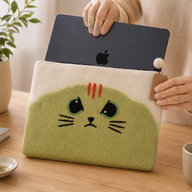 Filcowe etui na laptopa (do 14 cali) - Grumpy Cat