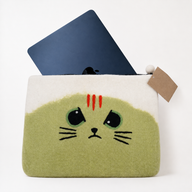 Filcowe etui na laptopa (do 14 cali) - Grumpy Cat