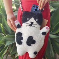 Stacy the Flat Cat Filcowa torba