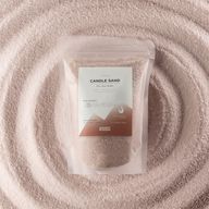 Aromatyczna świeca piaskowa - Latte Beige - Czysty Spokój - 300g