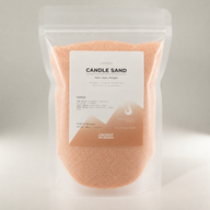 Piasek zapachowy do świec - taupe pomarańczowy - kobaltowy - 300 g