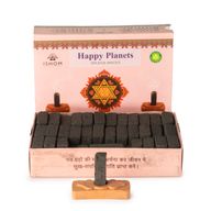 Zestaw 104 naturalnych klocków kadzidłowych i palnika - Happy Planets - Ritual Bricks