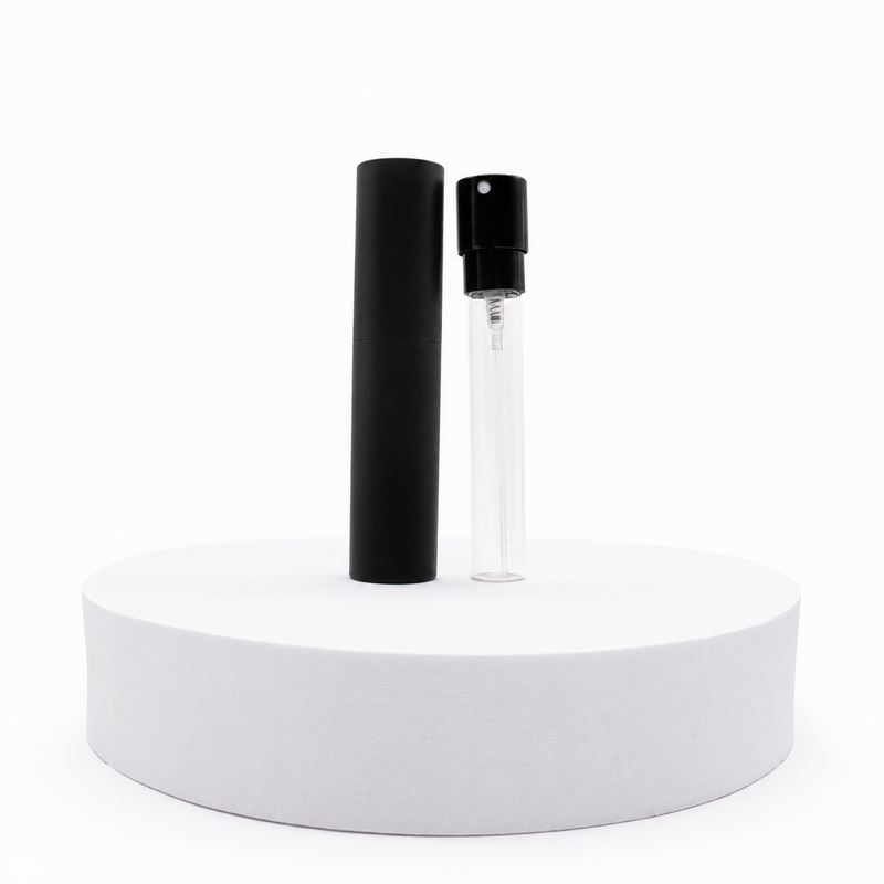 Flakonik na perfumy z atomizerem - 10ml - Czarny