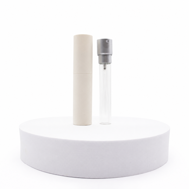 Flakonik na perfumy z atomizerem - 10ml - Kremowy