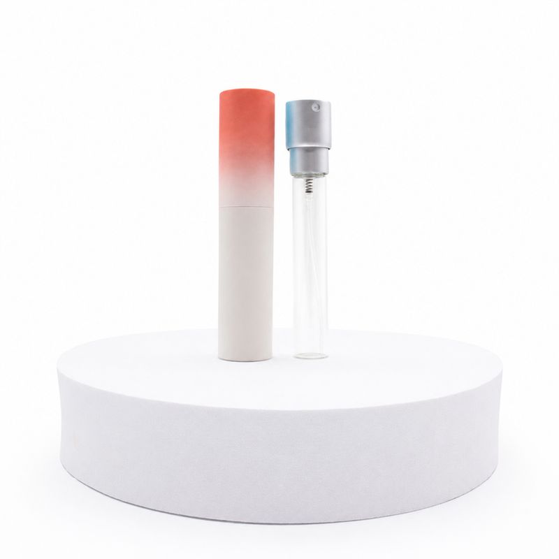 Flakonik na perfumy z atomizerem - 10ml - Różowy cieniowany