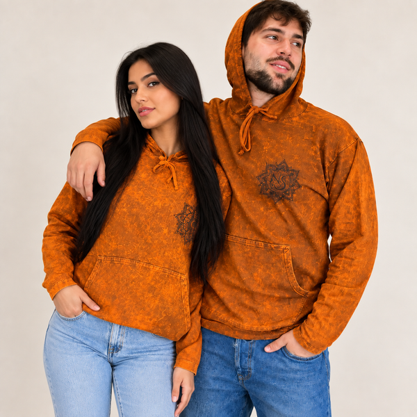 Bluzy z Kapturem i Efektem Sprania Nomad Sari