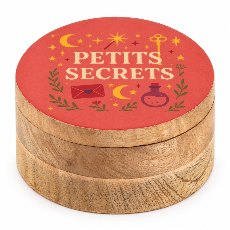 Okrągłe Pudełko Emaliowane - Petite Secrets