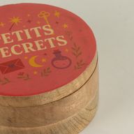 Okrągłe Pudełko Emaliowane - Petite Secrets