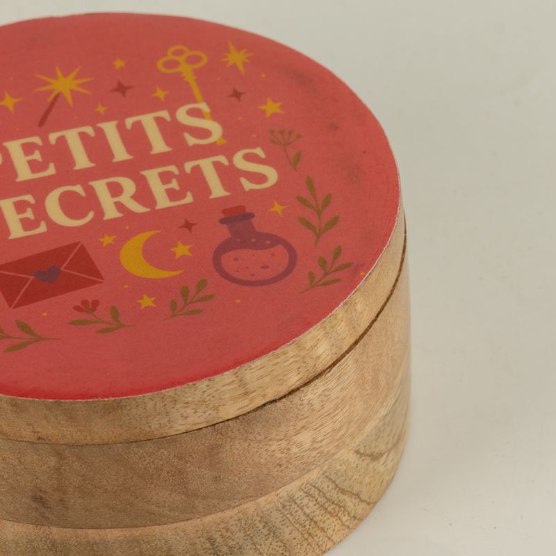 Okrągłe Pudełko Emaliowane - Petite Secrets