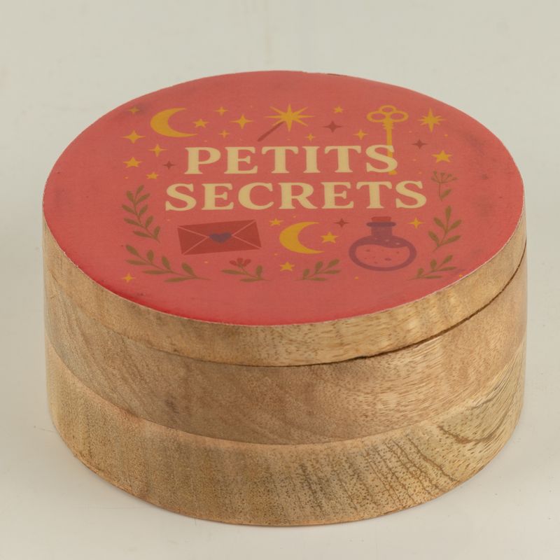 Okrągłe Pudełko Emaliowane - Petite Secrets