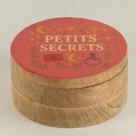 Okrągłe Pudełko Emaliowane - Petite Secrets