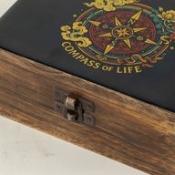 Średnie emaliowane pudełko – Kompas Życia