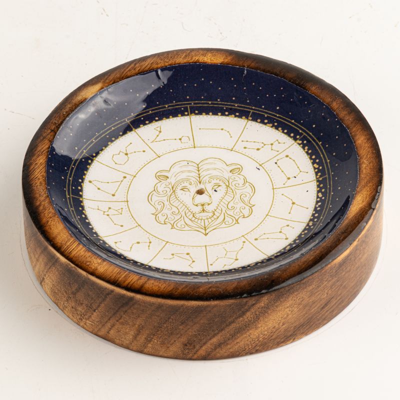 Mini Miseczka na Kadzidełka ze Znakiem Zodiaku - Lew