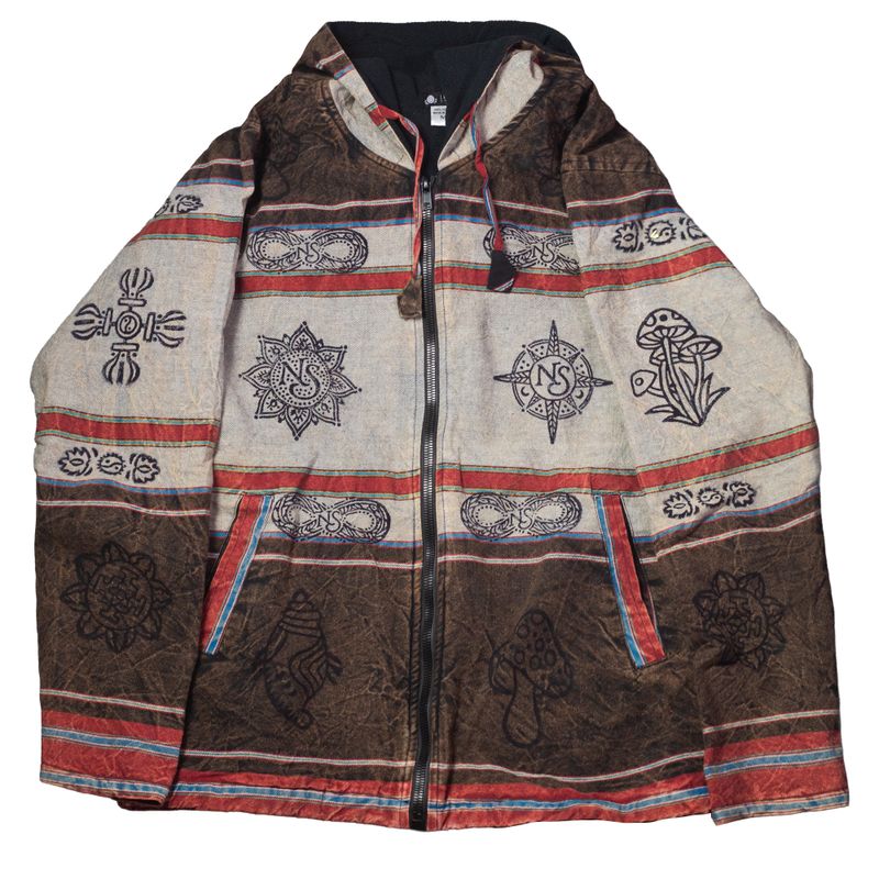 Kurtka Nomad Sari Himalayan Soul - Stone Mandala - Medium