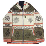 Średnia - Kurtka Himalayan Soul Nomad Sari - Zielona Mantra