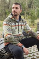 Średnia - Kurtka Himalayan Soul Nomad Sari - Zielona Mantra