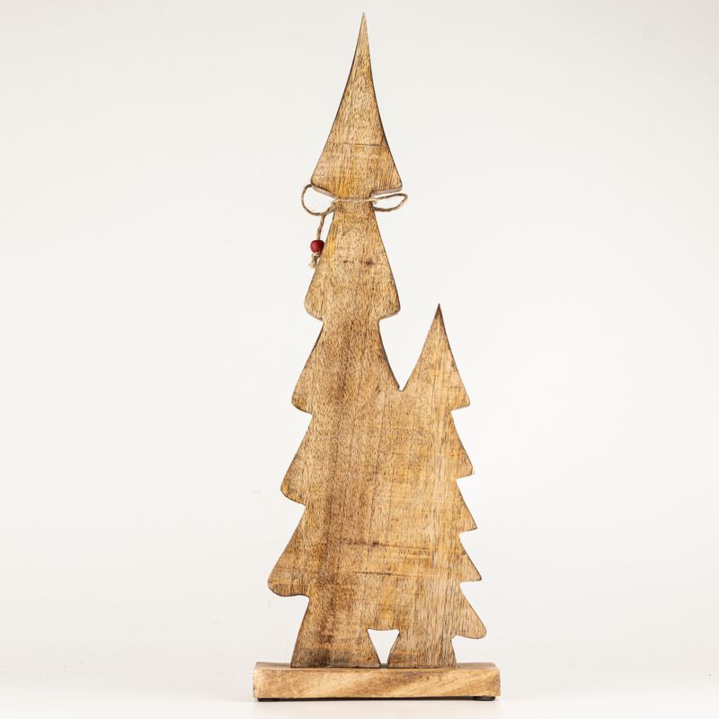 Lost in the Forest - Duży - Podwójne Emaliowane Drzewa - (45x15x2.5cm)