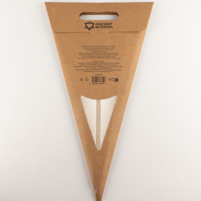 Lampa Gwiazda - Super Nova Champagne Glitter Dziewięcioramienna - 90 cm