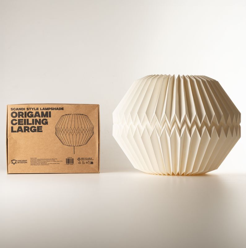 Duża Lampa Sufitowa Origami
