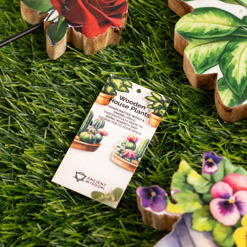 Drewniane Rośliny Doniczkowe - Mini Tulipan