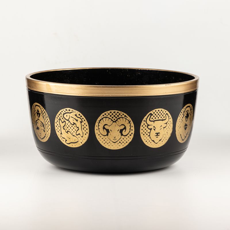 Czarne Misy Zodiak - Zestaw 3 szt. - 15 cm, 19 cm, 20 cm