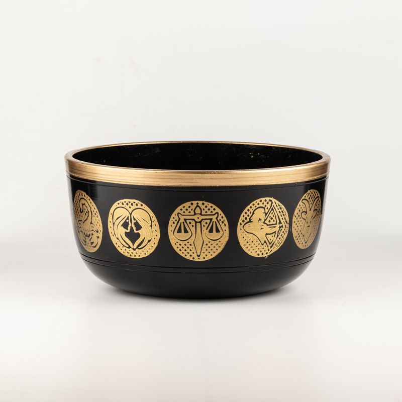 Czarne Misy Zodiak - Zestaw 3 szt. - 15 cm, 19 cm, 20 cm