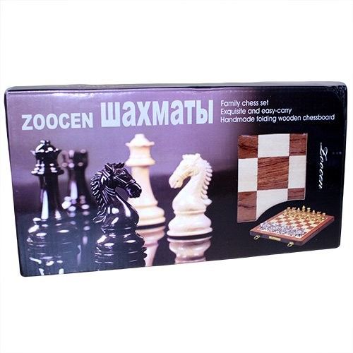 Metalowe Szachy Zoocen HQ 29cm
