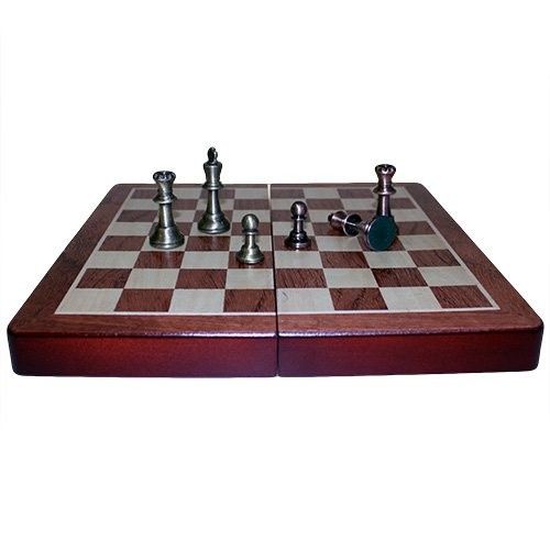 Metalowe Szachy Zoocen HQ 29cm