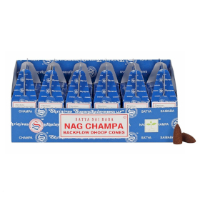 6x Kadzidełka Satya z przepływem zwrotnym Dhoop - Nag Champa