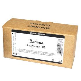 10x Banan - Olejek Zapachowy 10 ml - BEZ ETYKIETY