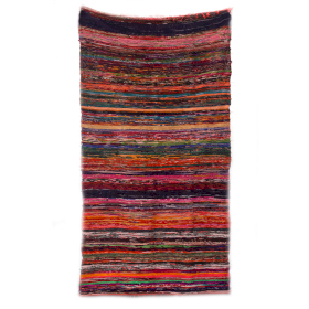 Czerwony Szmaciany Dywan 150cm x 90cm