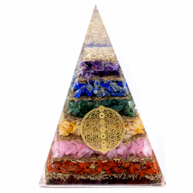 Piramida Orgonit - Czakry - Kwiat Życia