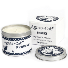 6x Świeczka Agnes+Cat w Puszce - Provence