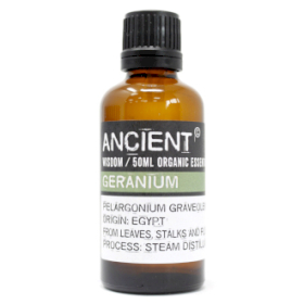 Geranium - Organiczny Olejek Eteryczny 50ml