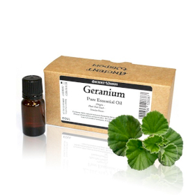 10x Geranium - Olejek Eteryczny 10 ml - BEZ ETYKIETY