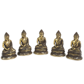 5x Mini Budda Medytujący na Siedząco