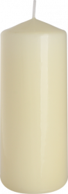 6x Świeca Pieńkowa 60x150mm - Kość Słoniowa