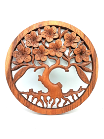 Dekoracyjny Panel Ścienny - Drzewo Życia Plumeria 40 cm