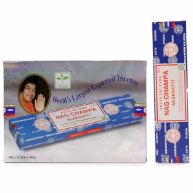 12x Kadzidełka Satya Nag Champa 40 g