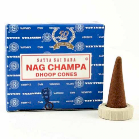 12x Kadzidełka Stożkowe Nag Champa Dhoop