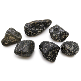 6x Duży Afrykański Kamień Naturalny - Jaspis Perliczka