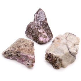 Zestaw Okazów Mineralnych - Kalcyt Kobaltowy (między 7 a 27 sztuk)